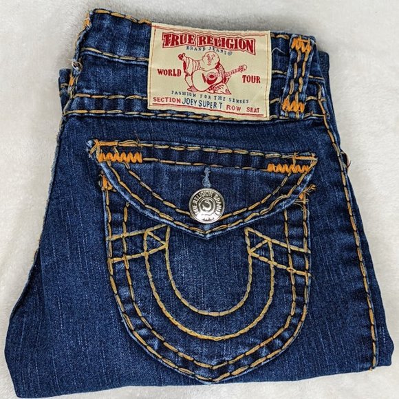 True Religion Denim - True Religion Big Joey T Boot Cut Jeans Sz 26 x 30